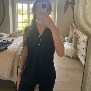 Black Nike Golf Tank